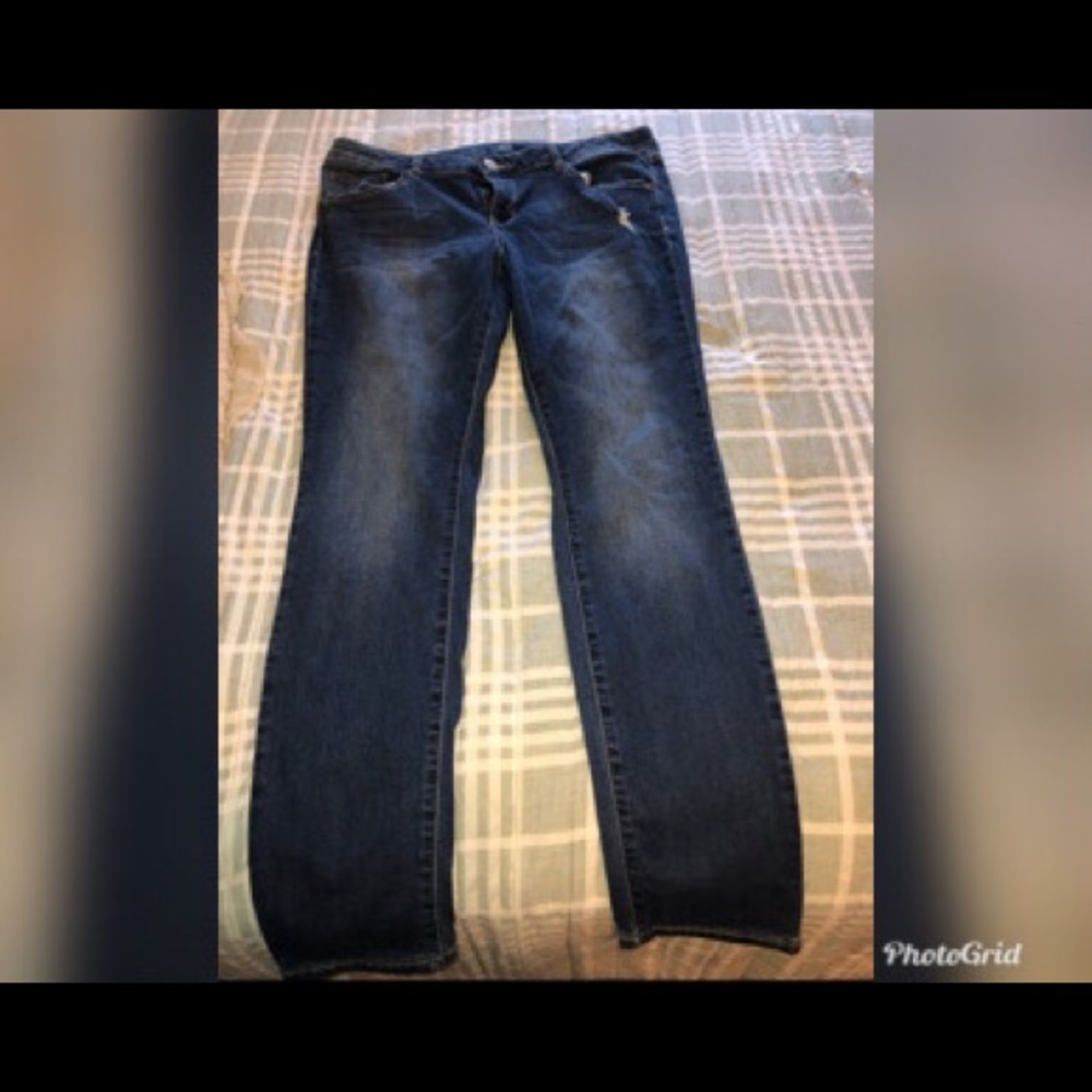 SO Dark Blue Skinny Jeans